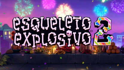 Логотип гри Esqueleto Explosivo 2