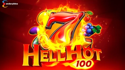 Логотип або вітальний екран гри Hell Hot 100.