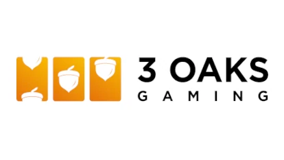 Логотип провайдера ігрових автоматів 3 Oaks Gaming.