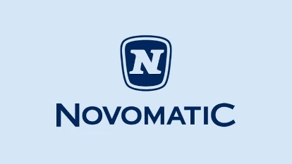 Логотип провайдера ігрових автоматів Novomatic.