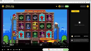 Скріншот із відеозапису гри у Flame Busters
