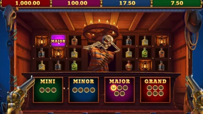 Скріншот процеса гри у слот Fortune Skulls.