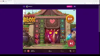 Скріншот процеса гри у слот Monster Blox Gigablox™.