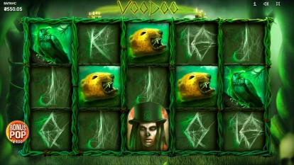 Скріншот процеса гри у слот Voodoo.